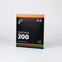 Film OptiColour 200 / 4x5 (1 arkusz)