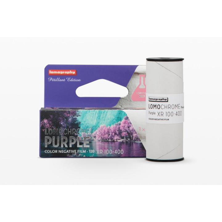 Film LomoChrome Purple Pétillant ISO 100–400 / 120