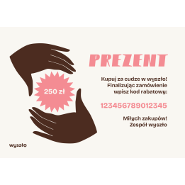 Wirtualna karta prezentowa 250zł