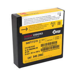 Kodak Vision3 7219 500T 16mm 1perf / 100ft