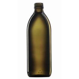 Butelka z ciemnego szkła z zakrętką 500ml