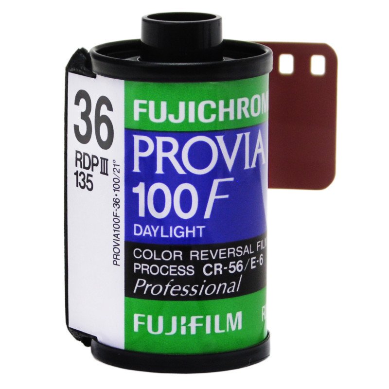 Film Fujifilm Fujichrome Provia 100F / 36 (po terminie)